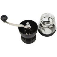 Amfocus Manual Coffee Grinder with Ceramic Burr, Hand-crank Grinding Mill N13