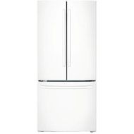 Samsung RF18HFENBWW 17.5 Cu. Ft. White Counter Depth French Door Refrigerator