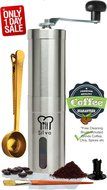 Silva Manual Coffee Grinder Set with Coffee Scoop, Brush and Extra Part - Hand Coffee Grinder l Manual Burr Grinder... N4