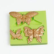 Y&amp;XL&amp;H Filigree Butterfly Silicone Mold for Chocolate Polymer Clay Candy Making Sugarcraft Tools Cake Decoration... N2