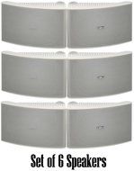 Yamaha All Weather Outdoor / Indoor Wall Mountable Natural Sound 180 watt 2 way Acoustic Suspension Speakers -... N6
