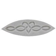 Celtic Heart Knot (Oval) by FPC Sugarcraft