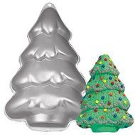 Wilton Cake Pan: Step-By-Step Holiday Tree/Christmas Tree (2105-9410, 1986)