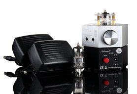Nobsound NS-02E Vacuum Tube Headphone Amplifier Stereo HiFi Earphone Pre-Amp DIY (Black) N14