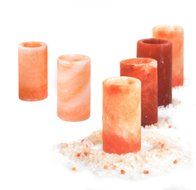 DeluxeComfort 92-Hym-ShootG-4 Himalayan Salt Shot Glasses, Pink, Set of 4 N2