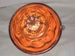 Coppertone Aluminum Fancy Dome Jell-O Mold Cake Baking Pan N3