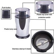 Brown Bear Supplies Electric Spice, Coffee and Herb Grinder with Stainless Steel Blades, Silver N4