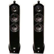 Earthquake Tigris Dual 8" / 2" / 1" 3 Way 500 Watt Audiophile Home Theater Tower Speakers Black Piano Finish Pr N3