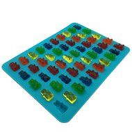 Okallo Products Silicone Gummy Bear Mold - Perfect for Chocolate, Candy, Gummies, and More! (Blue - 2 Molds with... N6
