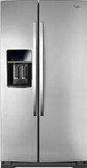 Whirlpool&reg; 36-inch Wide Side-by-Side Refrigerator with StoreRight&trade; Dual Cooling System - 25 cu. ft.