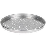 American Metalcraft HA4016P 16" x 1" Perforated Heavy Weight Aluminum Straight Sided Pizza Pan