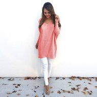 Casual Sweaters,Moreocme Womens Casual Long Sleeve Jumper Sweaters Coat N11
