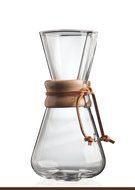 Chemex 6 Cup Classic Glass Coffee Maker with Free FOXGALLERY Coffee Guide