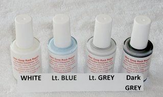 Uber Goop Dark GREY Dishwasher Rack Coating /Glue w/80 caps N2