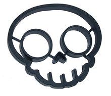 Blackcell Safe and practical FUNNY SIDE UP Egg Ring, Skull N2