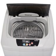 Giantex Small Compact Portable Washing Machine 2 Cu.Ft Fully Automatic 12 LBS Spin Single Tube Compact N5