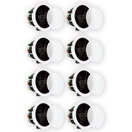 Theater Solutions TS650S In Ceiling 6.5" Stereo Speakers 2 Channel Each Home 8 Speaker Set 8TS650S