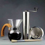 ATK Stainless Steel 304 Hand Manual Coffee Bean Grinder Kitchen Grinding Tool Mill N3