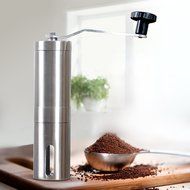 Cafetec Ceramic Burr Manual Coffee Grinder, Portable Coffee Mill, Stainless Steel, Best Coffee Bean Grinder N5