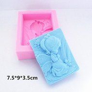 Y&amp;XL&amp;H Baking Molds 3D The Little Girl Soap Mold N3