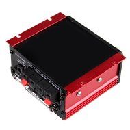 Kinter MA-600 2-Channel Output Digital Power Mini Amplifier AMP with Remote Control + 5A Power Supply + Tera Cloth... N6