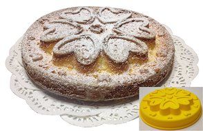 Sale: Polymerose Silicone Molds Value COMBO: Bundt, Gifts and Two Layers Hearts Flower N2
