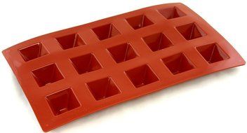 World Cuisine Non-Stick Silicone Mold, Pyramid