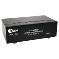 CE Labs VG41DA Video Splitter VGA 1x4 Distributon Amp Consumer Electronics