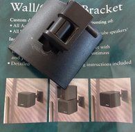 Bose premium jewel cube black w/wall bracket N2