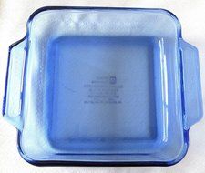 Anchor Hocking Cobalt Blue 2 Qt Baking Dish 8 X 8 X 2-1/4 N3