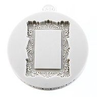 Miniature Frames - Vintage Rectangle Embellishment Cake Mold N2