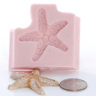 Star Fish Silicone Mold Food Safe Fondant, Chocolate, Candy, Resin, Polymer Clay, Epoxy. Finished star fish measures... N6