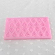 Sher The Balloon Letters Shaped Fondant Cake Chocolate Silicone Mold, Decoration Tools Bakeware N2
