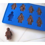 Minifigure Ice Cube Tray or Candy Mold With FREE Ninjago Sticker!