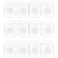Theater Solutions TS4ODW Indoor or Outdoor Speakers Weatherproof Mountable White 6 Pair Pack N2