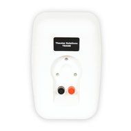 Theater Solutions TS4ODW Indoor or Outdoor Speakers Weatherproof Mountable White 6 Pair Pack N3