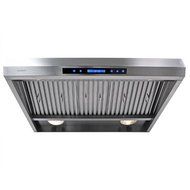 CAVALIERE 42" Under Cabinet / Wall Mounted Stainless Steel Kitchen Range Hood w/Remote Control AP238-PS85-42 N4