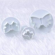 Ostart 3x Big Butterfly Fondant Cake Biscuit Sugarcraft Plunger Cutter Craft Mold Tool