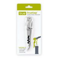 Truetap Black Double Hinged Waiter&#039;s Corkscrew by True N30