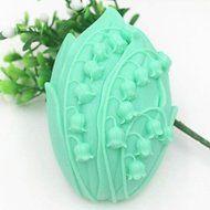 Y&amp;XL&amp;H Flower Shaped Fondant Cake Chocolate Silicone Mold Cake Decoration Tools,L9.5cmW7cmH3.3cm N2