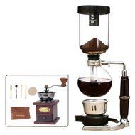 Royal- Siphon Coffee Maker Kit Manual Coffee Machine ( Color : Three People Servings )