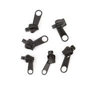 ShungHO 6pcs Fix A Zipper Zip Slider Rescue Instant Repair Kit Replacement Black Set N7