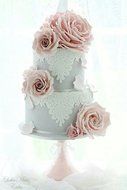 Handmade Silicone Fondant Mould/new Lace Mold 55f