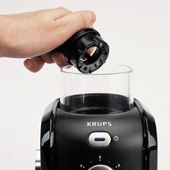 KRUPS GVX1-14 Coffee Grinder with Grid Size and Cup Selection and Stainless Steel Conical Burr, Black N2
