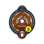 Coffee People Donut Shop Extra Bold Travel Mug, Vue Cup Portion Pack for Keurig Vue Brewing Systems (72 Count)