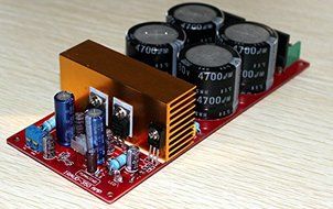 IRS2092 IRFB23N15D class D Amplifier Board / Mono / 350W/8&Omega;/700W/4&Omega; UPC1237 30A N5