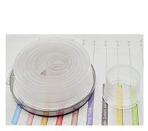 Anyana 9pcs set Circle Plastic Cookie Cutter Cake Mould Tool Kitchen Tool Sugar Paste Baking Mould Cookie Pastry N5