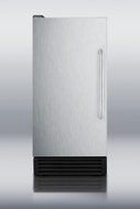 Summit BIM44G 14.5" Commercial Energy Star Ice Maker with Automatic Defrost, Reversible Door, 25 lbs. Storage...
