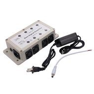 SUNWIN 8 Channel Output DMX512 DMX Signal Amplifier DMX LED Splitter Distributor N8