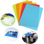 Sher 3040cm Silicone Baking Mat Non-stick Small Silicone Mat for Toaster Oven (Random Color) N3